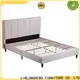  JLH Mattress 弾力性のある白い布張りのベッドメーカー 1