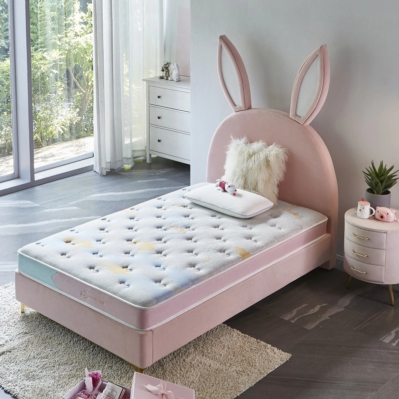  JLH Mattress 弾力性のあるグリーン布張りベッド会社 1