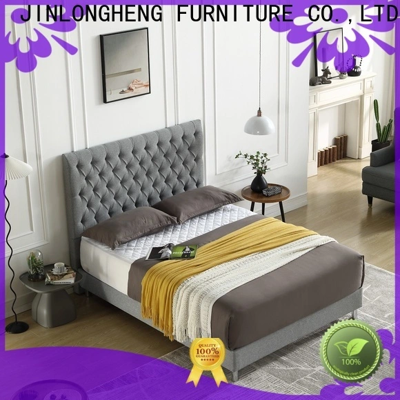  JLH Mattress ホテル向けの最高の背の高い布張りベッドメーカー 1