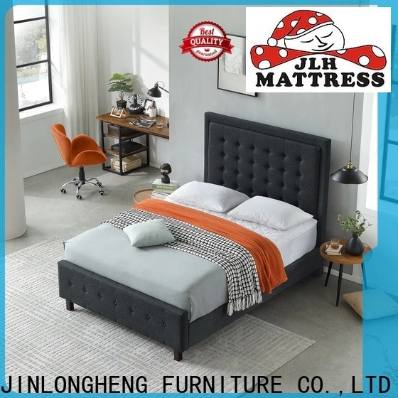  JLH Mattress 中国タフテッド布張りプラットフォームベッド工場 1