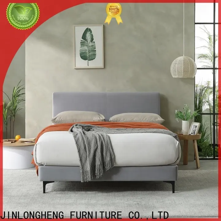  JLH Mattress 弾力性のあるリネン布張りのベッド会社 1
