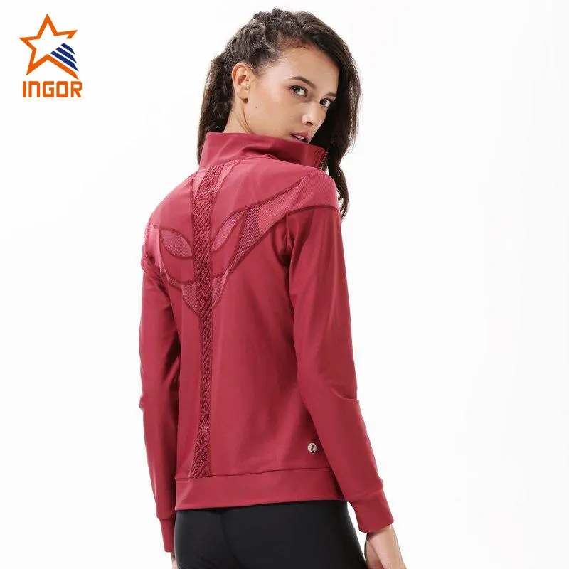INGOR SPORTSWEAR jacket cold weather running jacket factory at the gym 5
