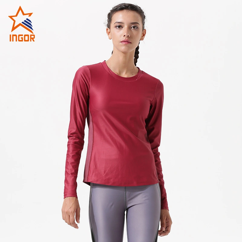 Ingorsports Damen-Sweatshirt mit individuellem Sport-T-Shirt-Design, Y1921F02 1