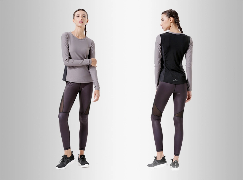 custom Black Sweatshirt compression to keep you staying clean and dryfor ladies 2