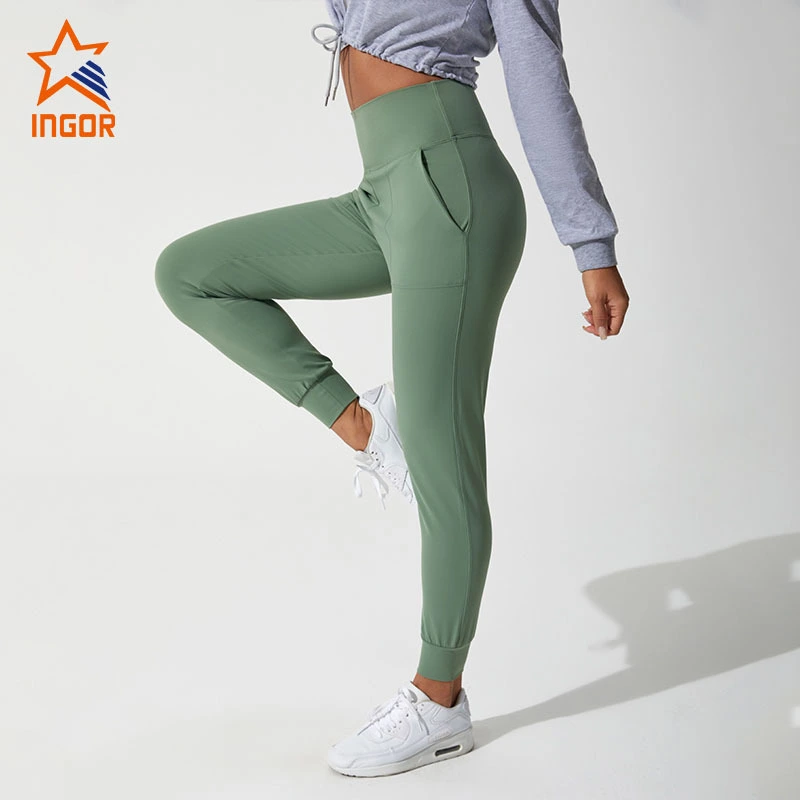 Ingorsports gros collants femmes Leggings conception personnalisée pantalons d'entraînement avec Logo Leggings 1