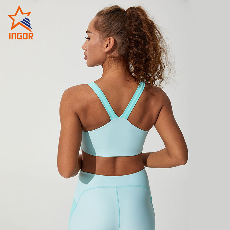 Ingorsports Wholesale Ladies Gym Sports Wear Athletic Workout Suit Oem Custom Women Fitness Matching Yoga Set1 6