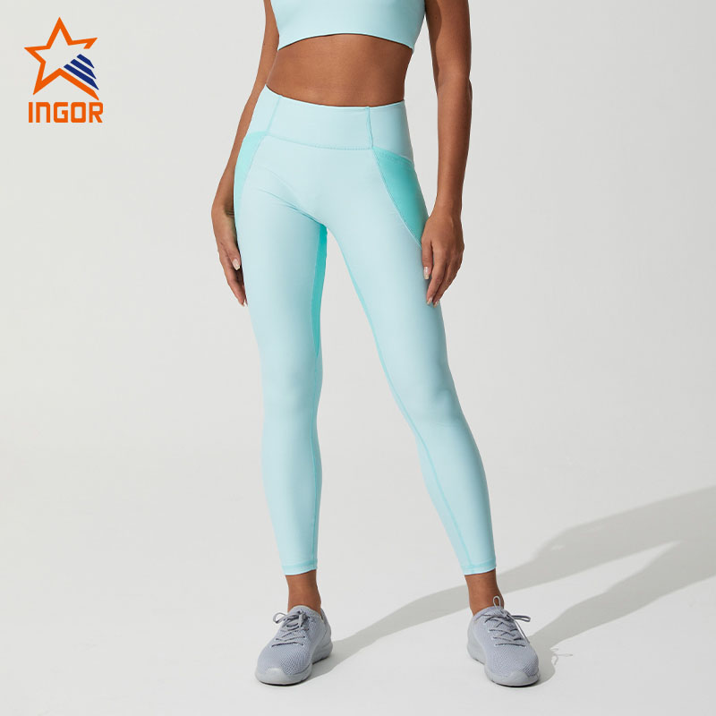 Ingorsports Wholesale Ladies Gym Sports Wear Athletic Workout Suit Oem Custom Women Fitness Matching Yoga Set1 7