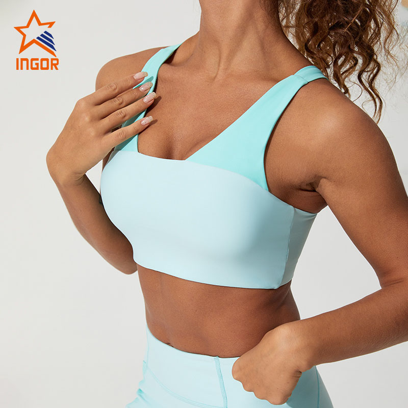 Ingorsports Wholesale Ladies Gym Sports Wear Athletic Workout Suit Oem Custom Women Fitness Matching Yoga Set1 8