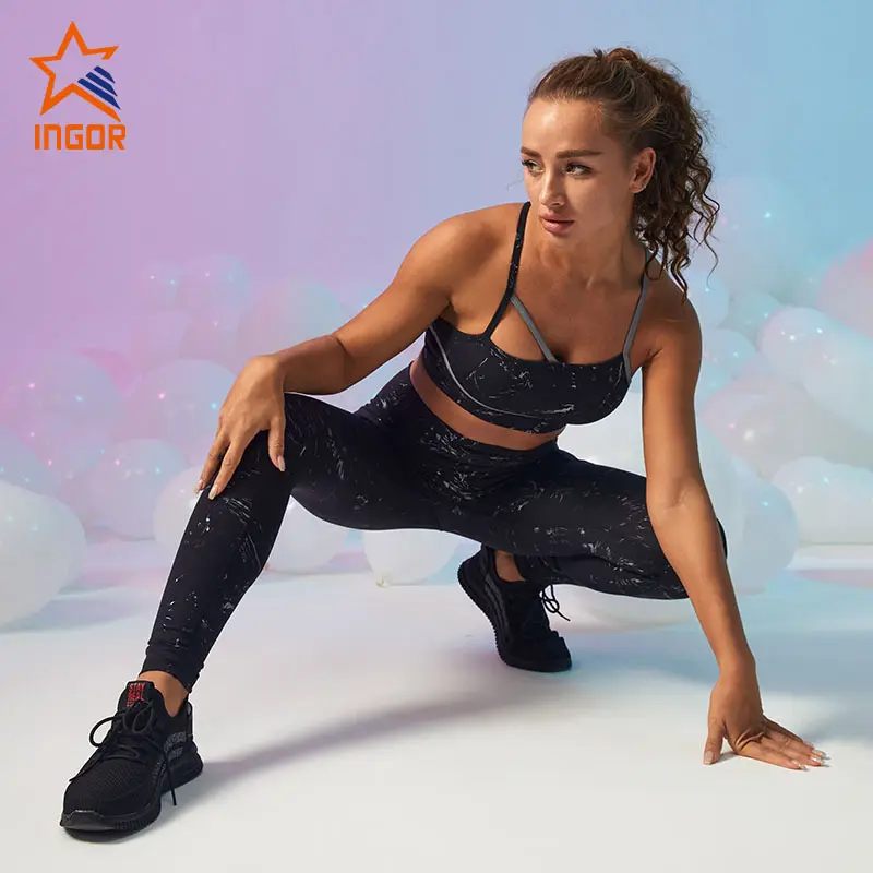 INGOR yoga activewear set marketing for sport 8
