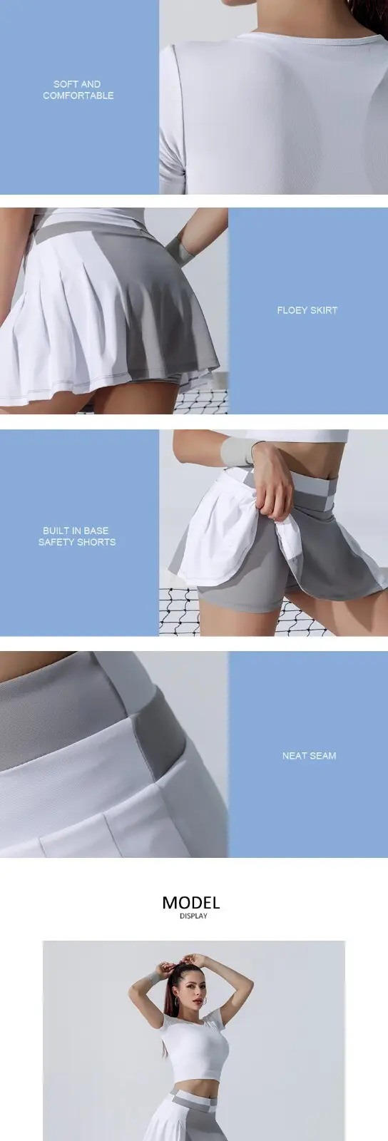 INGOR personalized tennis outfit woman type for yoga 4