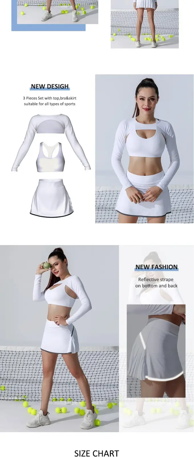 INGOR woman tennis clothes solutions for women 3