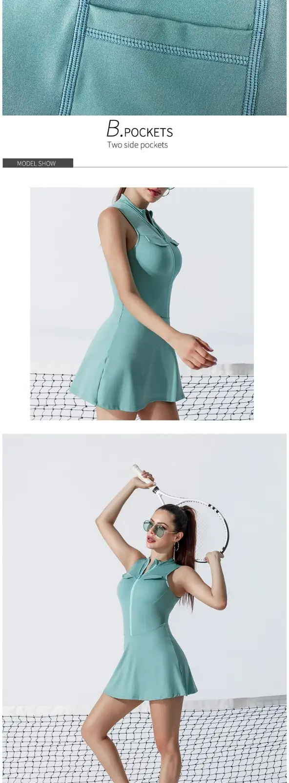 INGOR soft tennis shorts woman supplier for ladies 4
