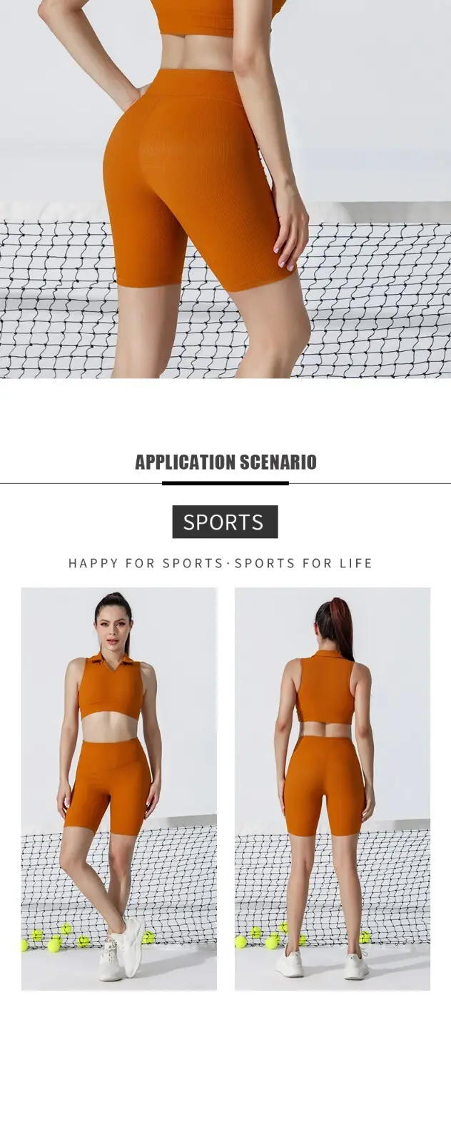 custom tennis wear ladies supplier for yoga 6