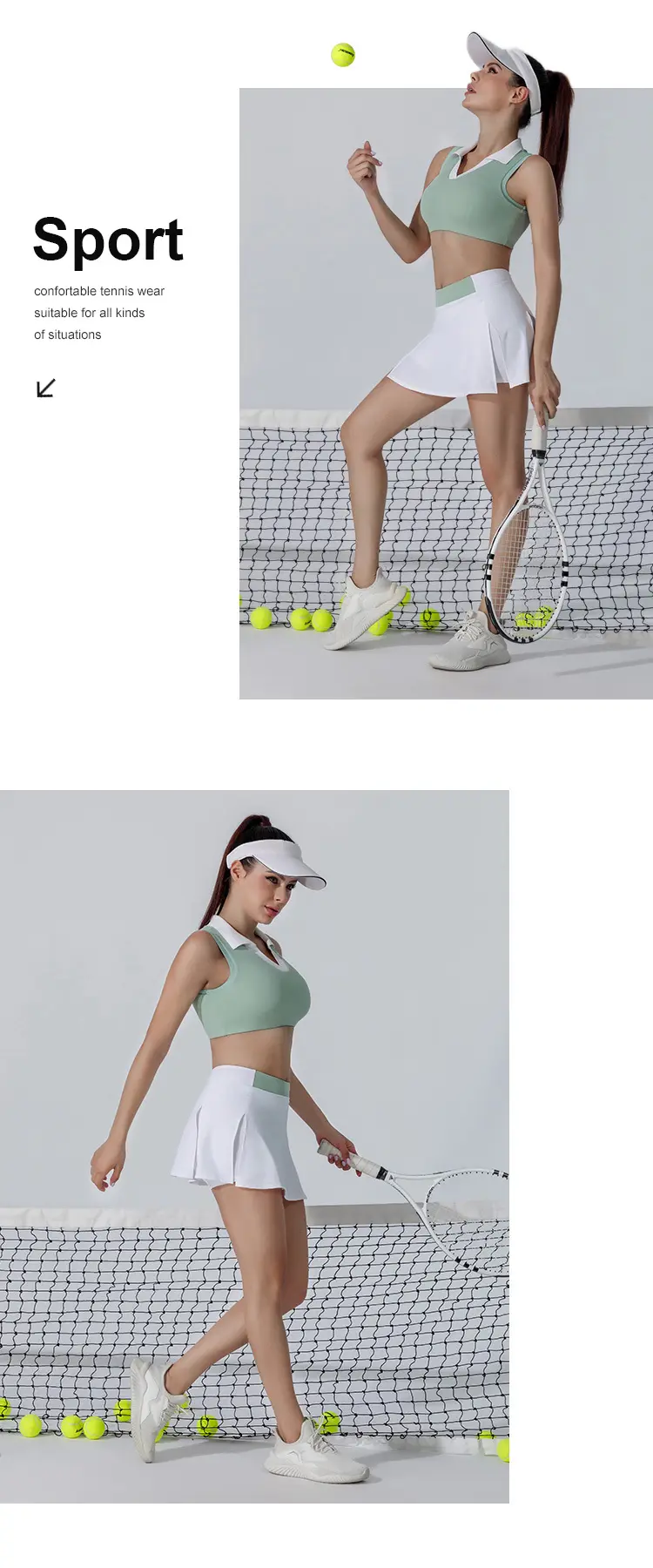 personalized tennis clothes woman owner for sport 6