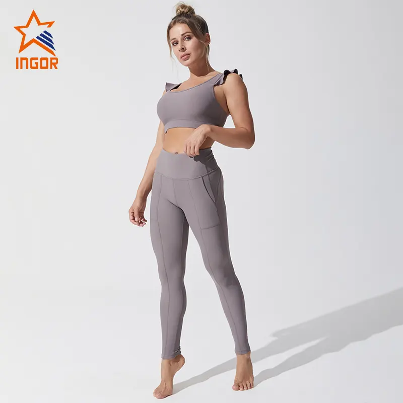 INGOR yoga outfit for ladies bulk production for gym 7