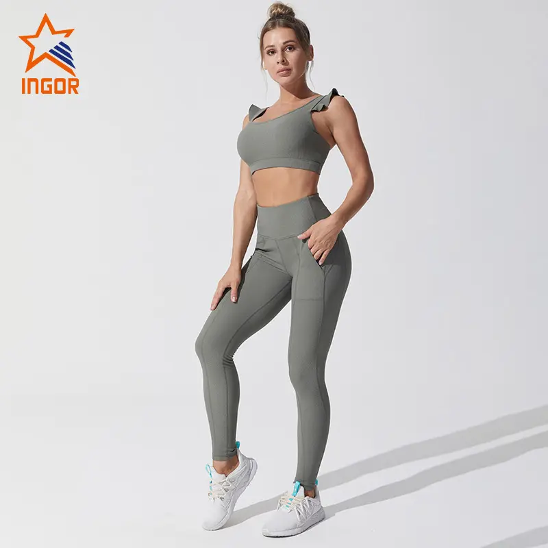 INGOR yoga outfit for ladies bulk production for gym 9