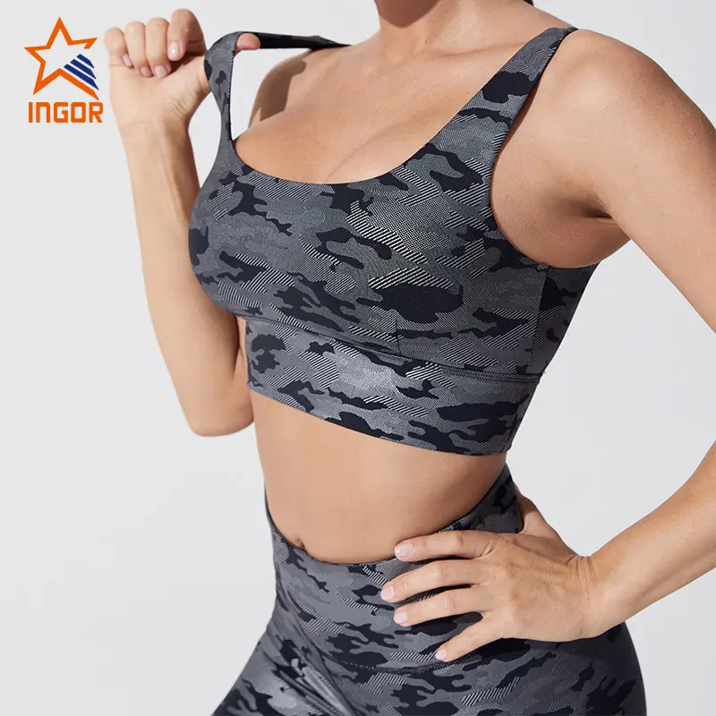 INGOR personalized yoga outfit brand bulk production for ladies 6
