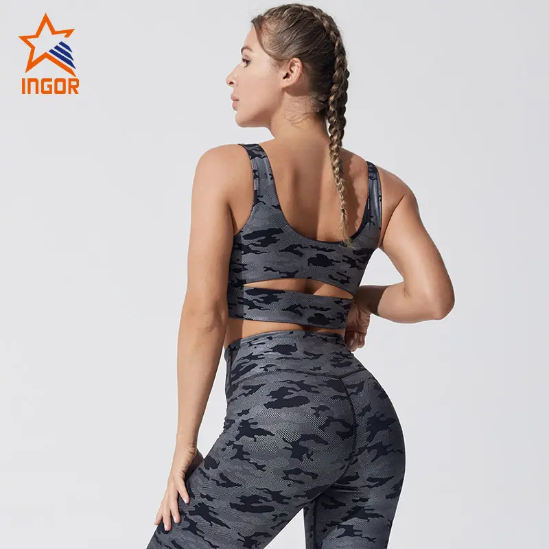 INGOR personalized yoga outfit brand bulk production for ladies 7
