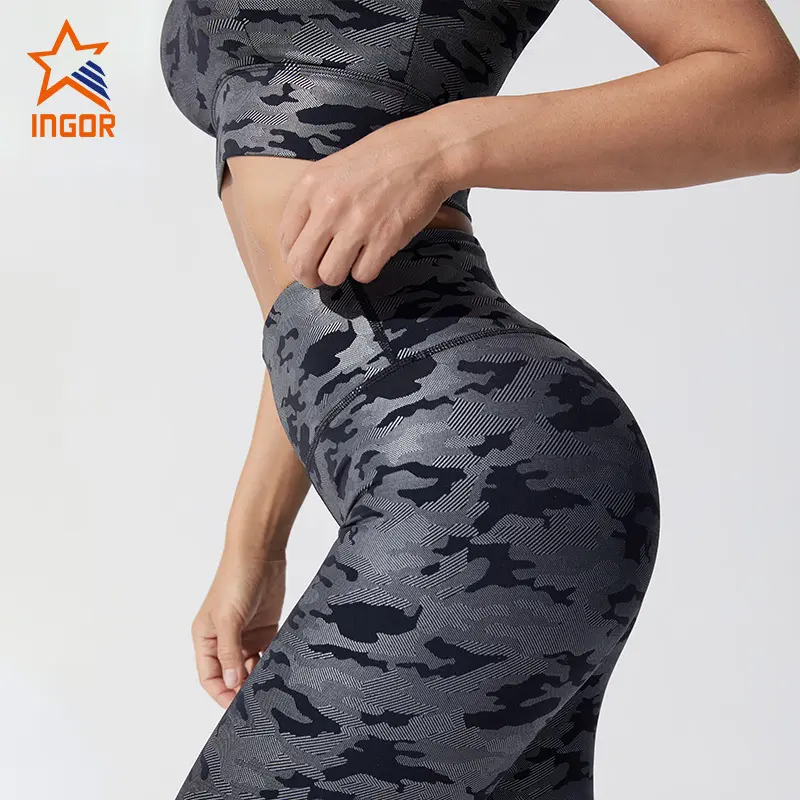 INGOR personalized yoga outfit brand bulk production for ladies 8