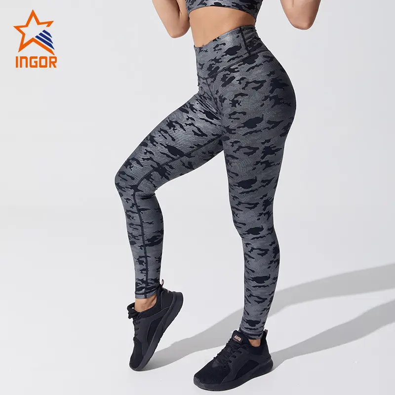 INGOR personalized yoga outfit brand bulk production for ladies 10