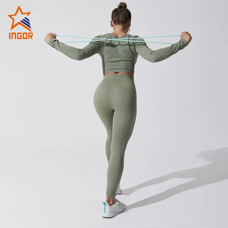 INGOR online eco yoga wear bulk production for gym 3