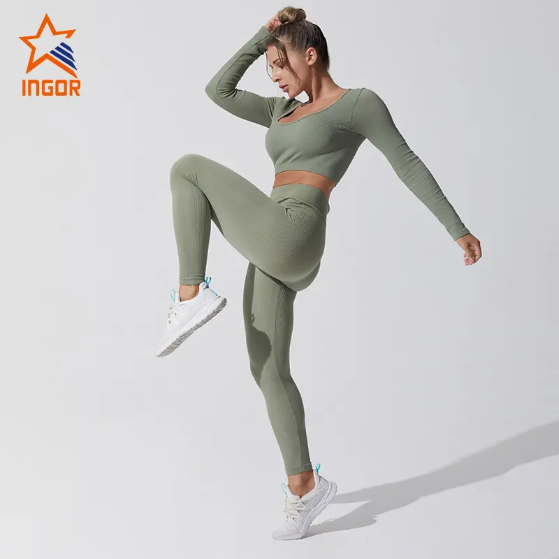 INGOR online eco yoga wear bulk production for gym 4