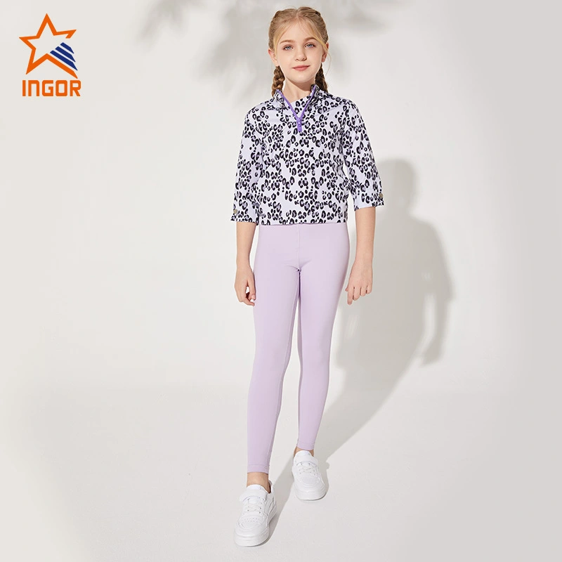 Ingorsports China Wholesale Fitness Gym Wear Kids Wear Sports Wear Children Activewear 1
