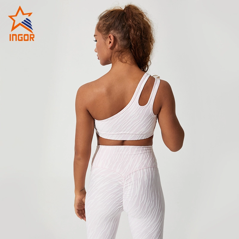 Ingorsports Großhandel für Damen, Fitnessstudio, Sportbekleidung, sportlicher Trainings-BH, OEM-kundenspezifischer Damen-Fitness-passender Yoga-BH 1