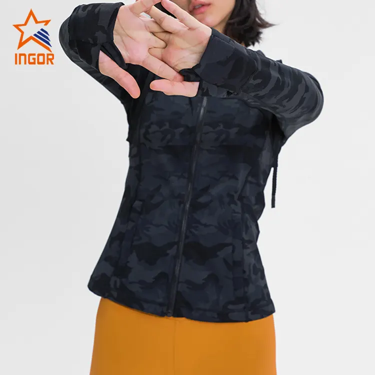 INGOR SPORTSWEAR fashion men's running jackets factory for sport 4