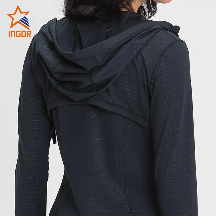INGOR SPORTSWEAR fashion men's running jackets factory for sport 6