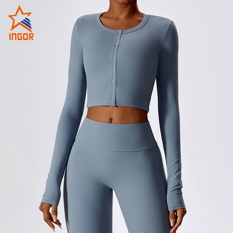 Ingorsports Custom Women Slant Pockets Hooded Sports Jacket 1