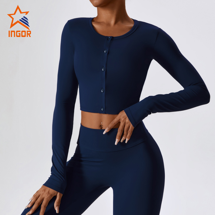 Ingorsports Custom Women Slant Pockets Hooded Sports Jacket 7