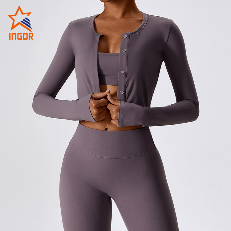 Ingorsports Custom Women Slant Pockets Hooded Sports Jacket 9