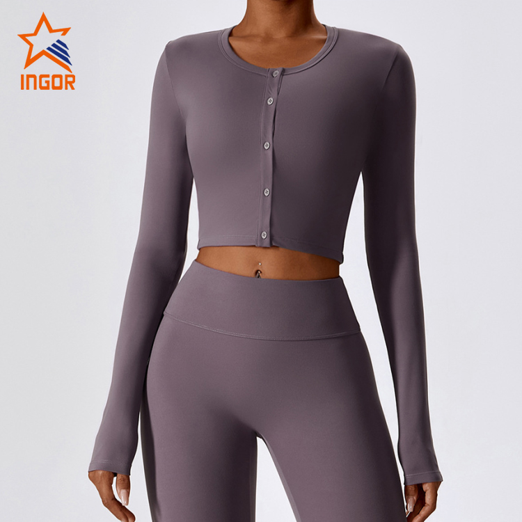 Ingorsports Custom Women Slant Pockets Hooded Sports Jacket 10