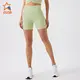 fashion women's twill shorts  workout at the gym 4