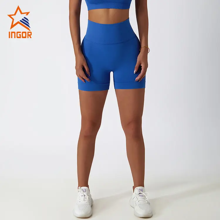 INGOR SPORTSWEAR running women's compression shorts workshops for sportb 4