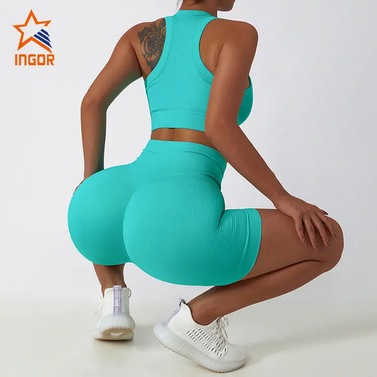 INGOR SPORTSWEAR running women's compression shorts workshops for sportb 6