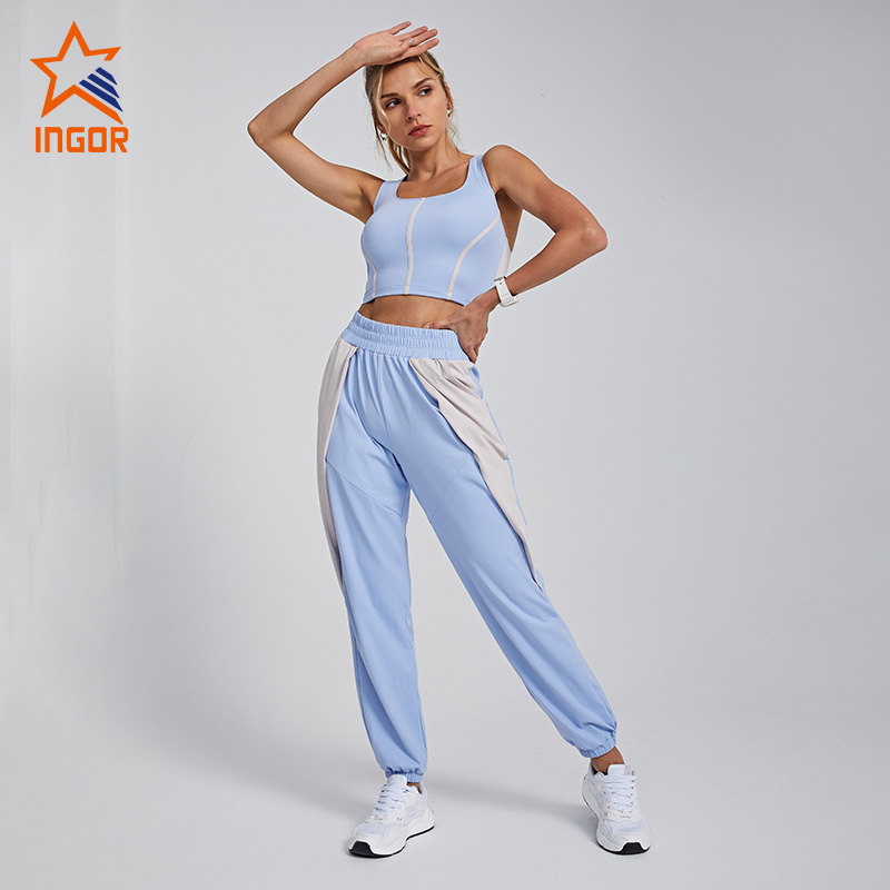 Ingorsports Sustainable Workout Clothes Women Recycled Fabric Custom Wholesale Sports Bra 10