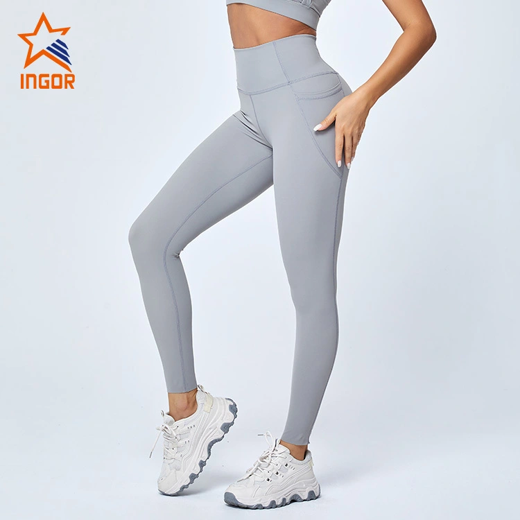 Ingorsports Women Recycled Fabric Sports Legging Wholesale Yoga Legging 1