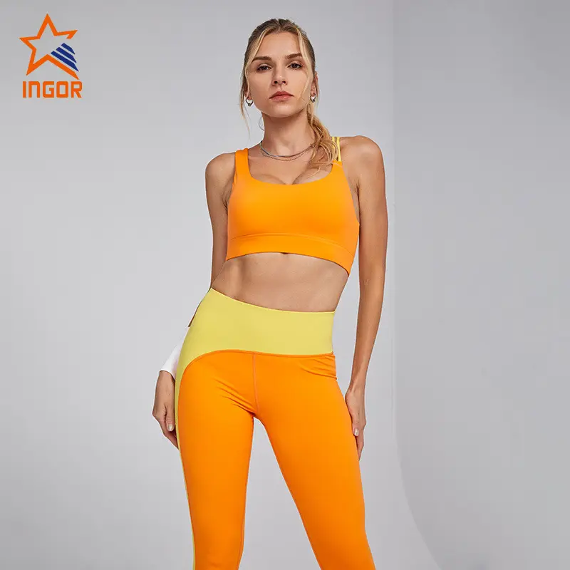 INGOR SPORTSWEAR all in one yoga outfit manufacturer for sport 4