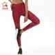 durability woman black yoga pants workout with high quality at the gym 3