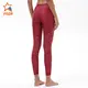 durability woman black yoga pants workout with high quality at the gym 6