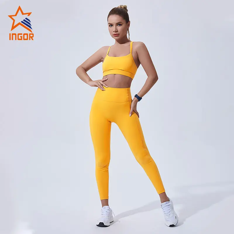 INGOR fashion yoga workout outfits owner for sport 3