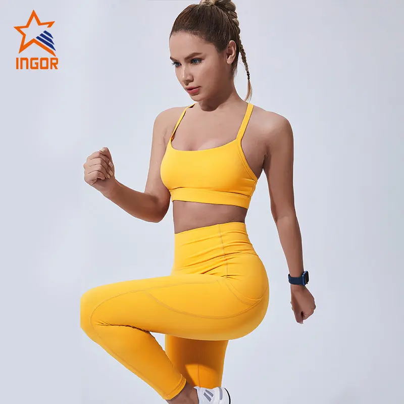 INGOR fashion yoga workout outfits owner for sport 5