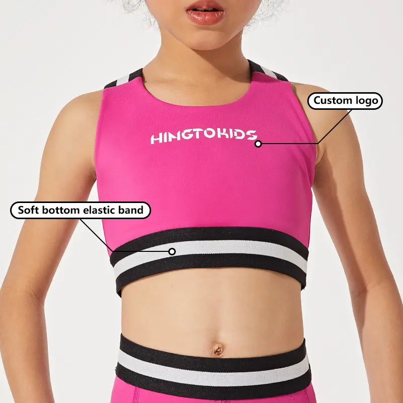 fashion children's athletic wear wholesale for girl 4