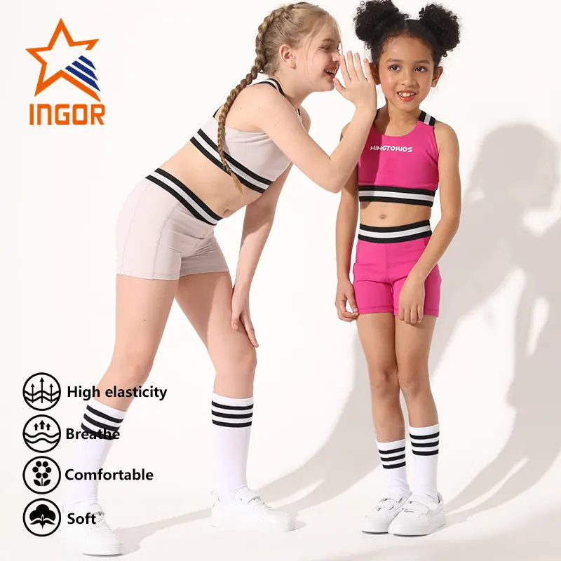 fashion children's athletic wear wholesale for girl 3