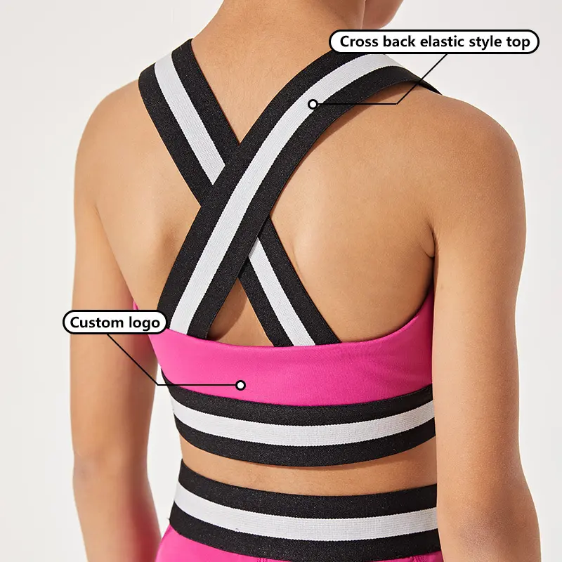 fashion children's athletic wear wholesale for girl 5