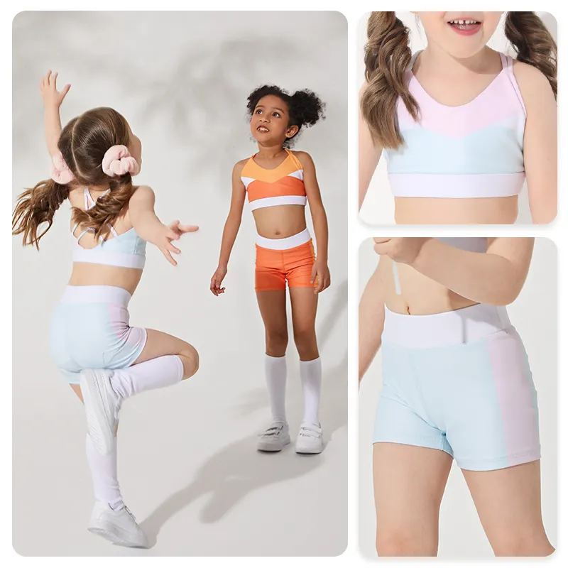 INGOR exercise pants for kids type at the gym1 2