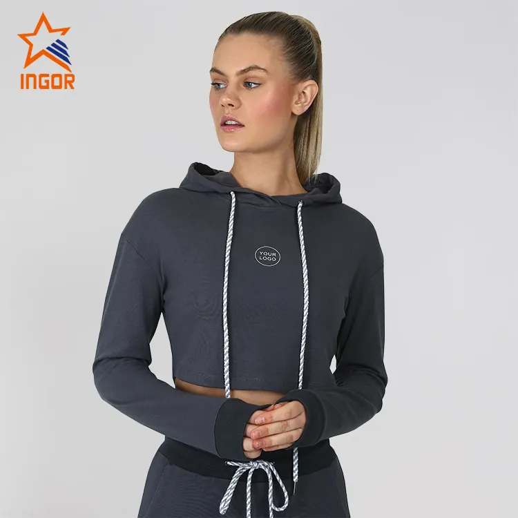 Ingorsports Custom Fitness Apparel Deep Scoop U Back Sports Bra With Reflective Tape Contrast Color & Loose Fit Cutting Jogger Pant Set With Two Side Pocket8 2