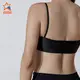 INGOR black crop top sports bra to enhance the capacity of sports for ladies 4